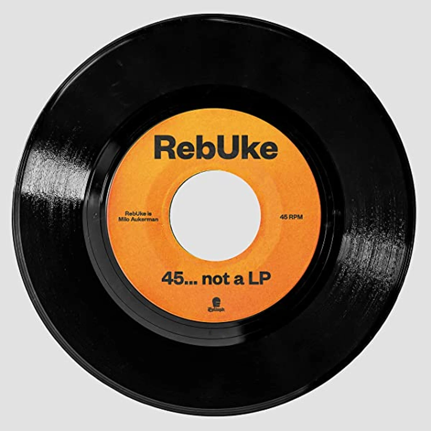 Rebuke 45...NOT A LP Vinyl Record