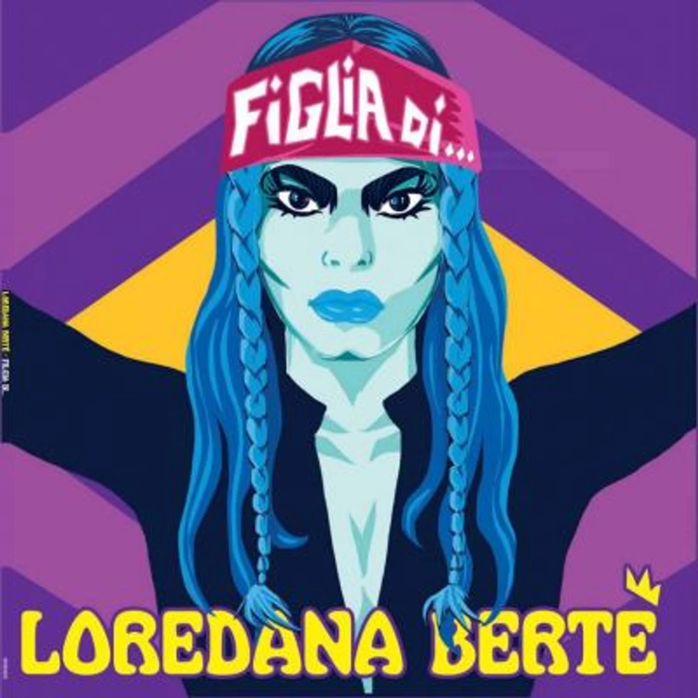 Loredana Bertè FIGLIA DI Vinyl Record