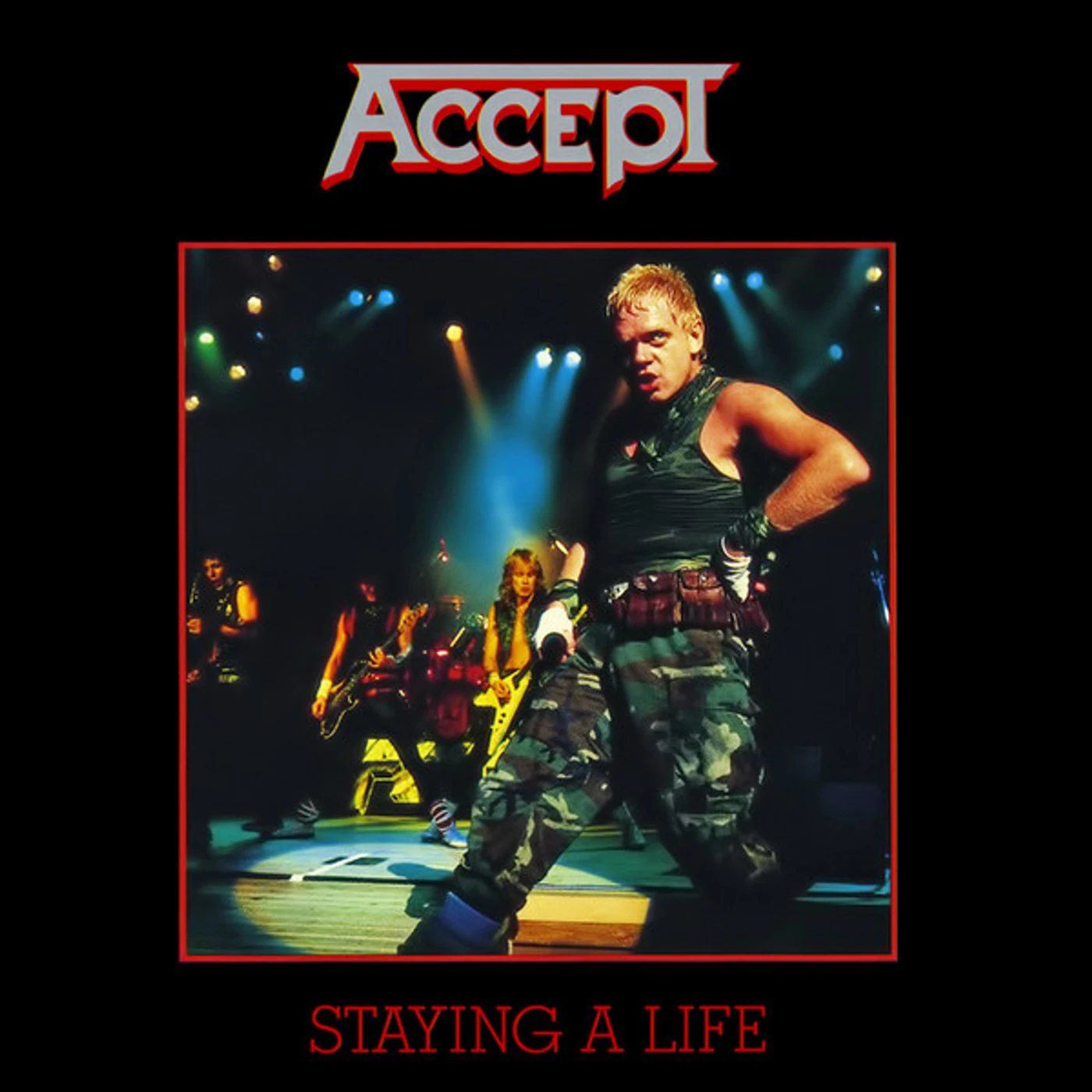 Accept STAYING A LIFE (2LP) Vinyl Record