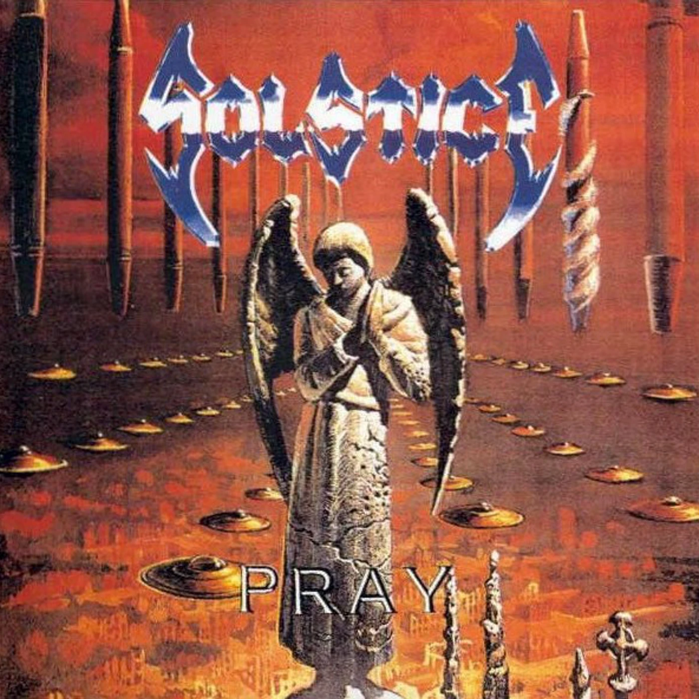 Solstice  PRAY (REISSUE/GREY VINYL) Vinyl Record