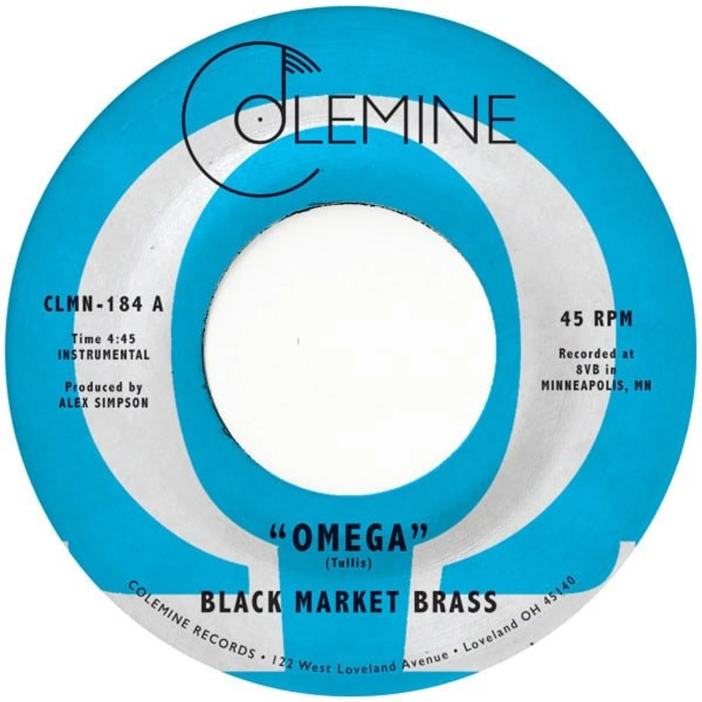Black Market Brass Omega Vinyl Record
