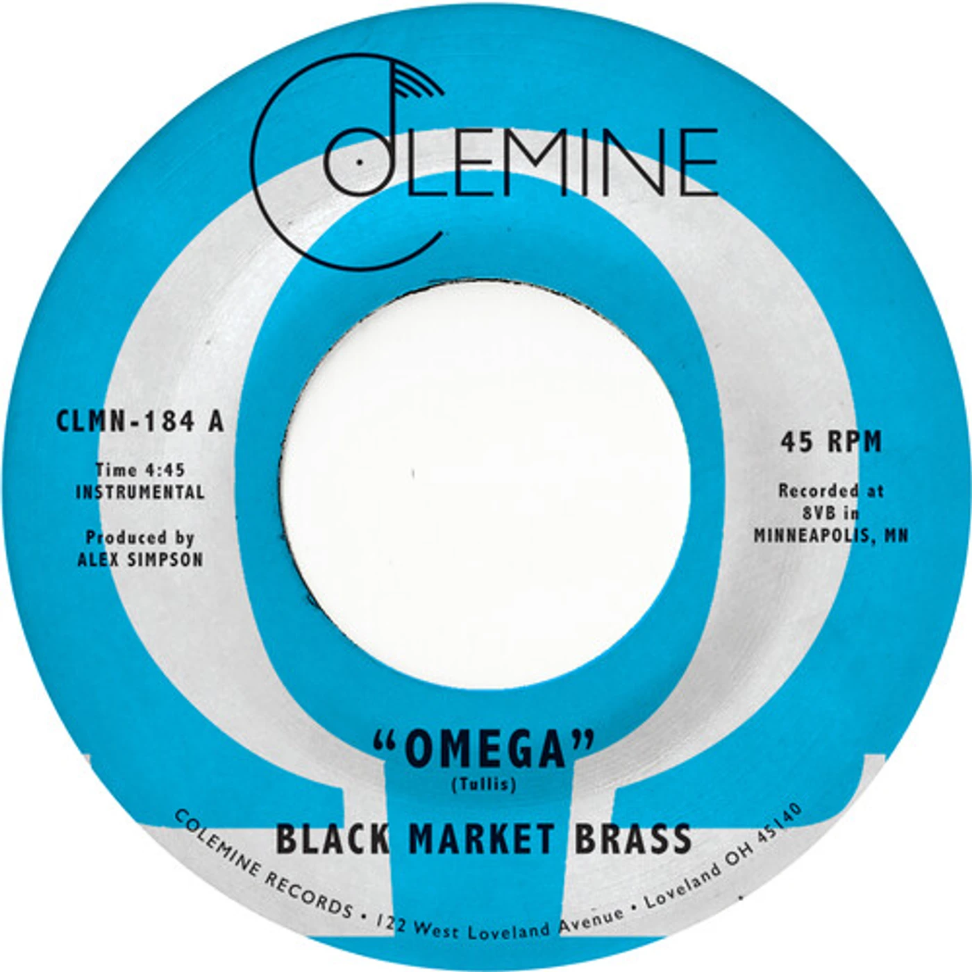 Black Market Brass Omega Vinyl Record