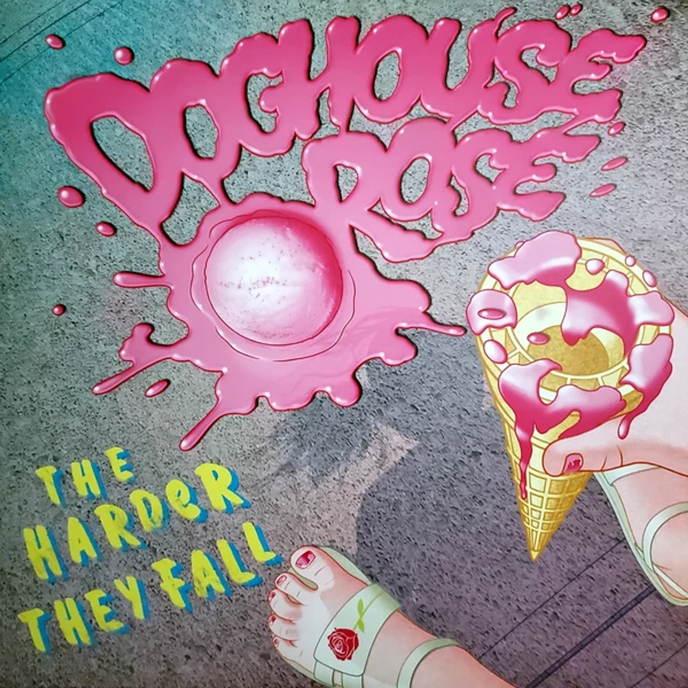 Doghouse Rose HARDER THEY FALL Vinyl Record