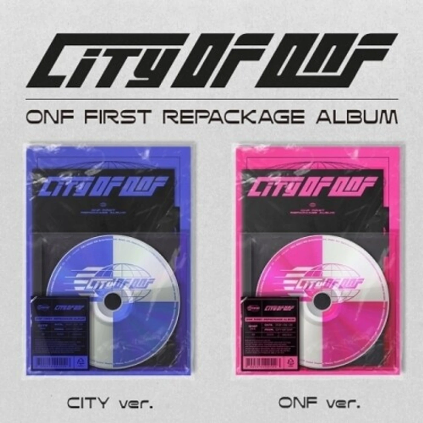 CITY OF ONF (REPACKAGE ALBUM) CD