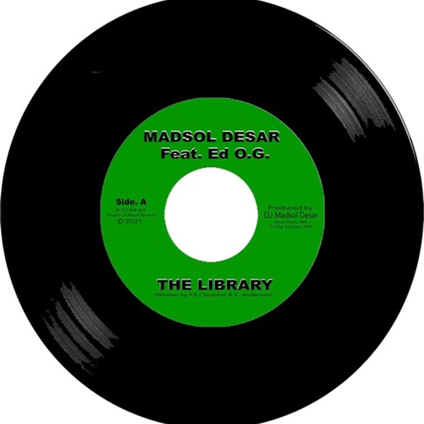 Madsol Desar LIBRARY FEAT. EDO G Vinyl Record