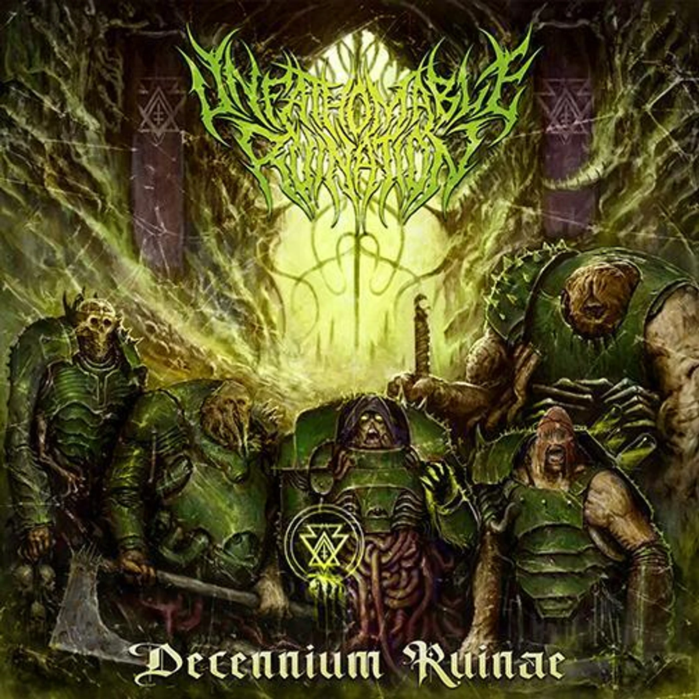 Unfathomable Ruination Decennium Ruinae Vinyl Record
