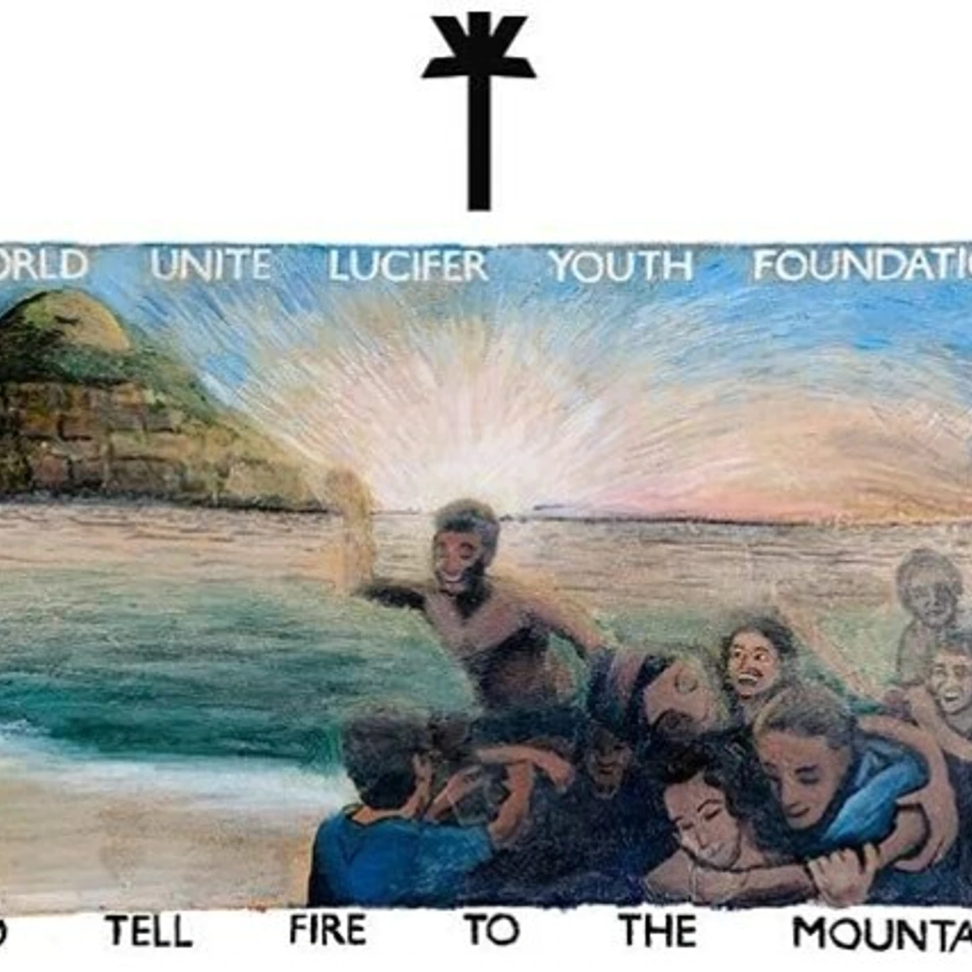 WU LYF Go Tell Fire To The Mountain Vinyl Record