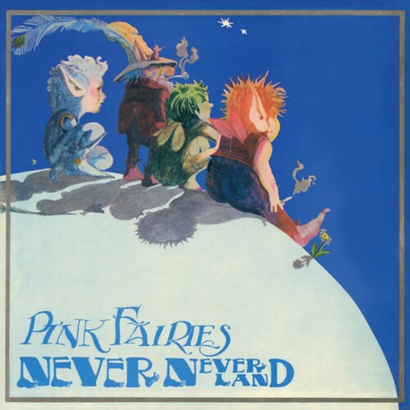 The Pink Fairies NEVER NEVER LAND Vinyl Record