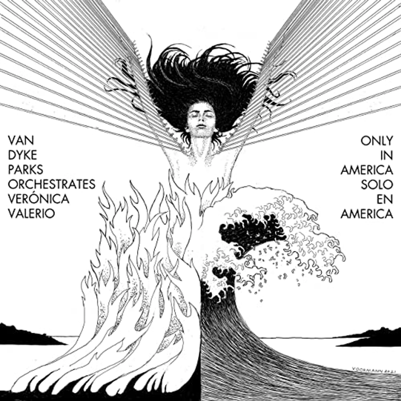 Van Dyke Parks & Veronica Valerio VAN DYKE PARKS ORCHESTRATES VERONICA VALERIO: ONLY Vinyl Record