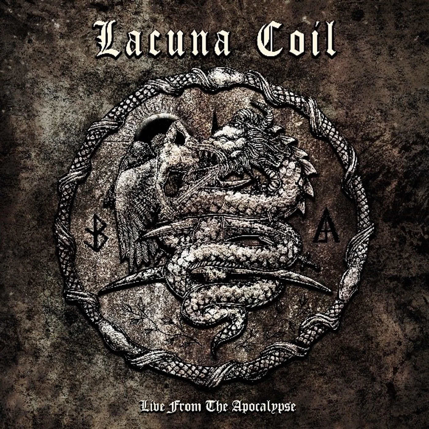 Lacuna Coil LIVE FROM THE APOCALYPSE Vinyl Record
