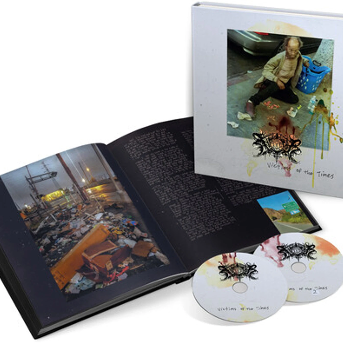 Xasthur VICTIMS OF THE TIMES (CD/BOOK) CD
