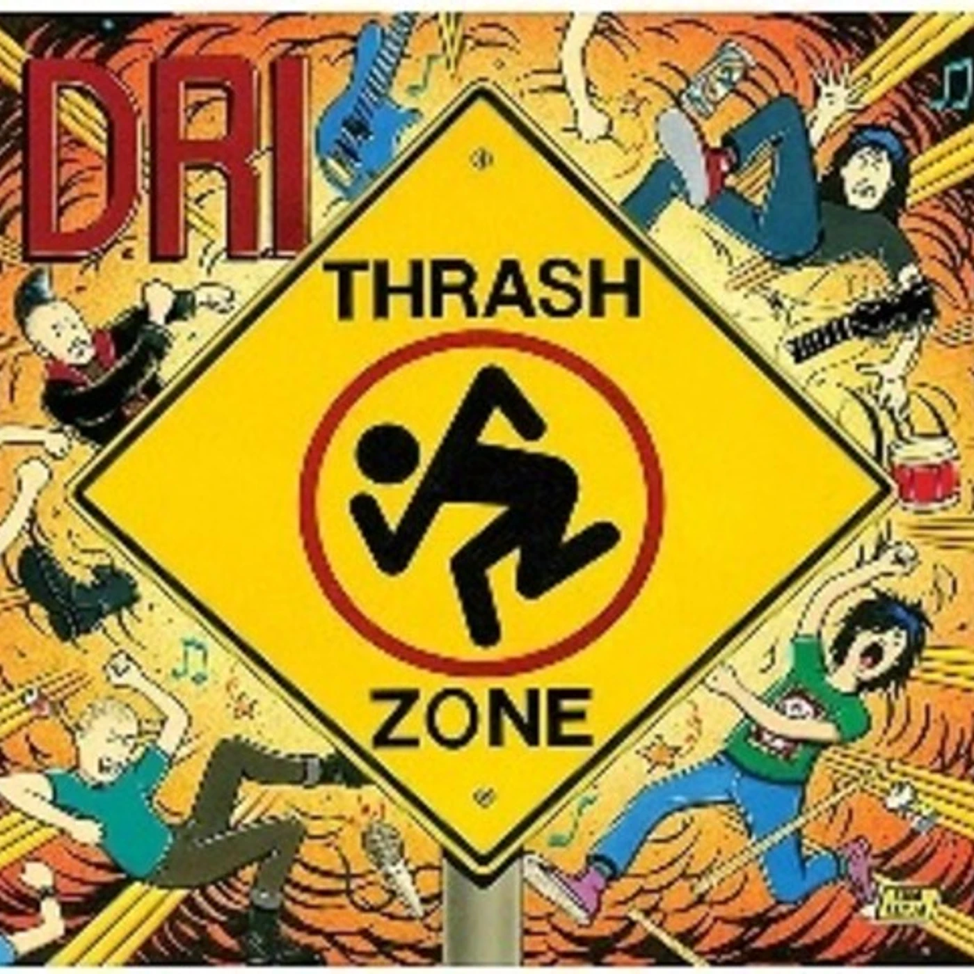 D.R.I. Thrash Zone Vinyl Record