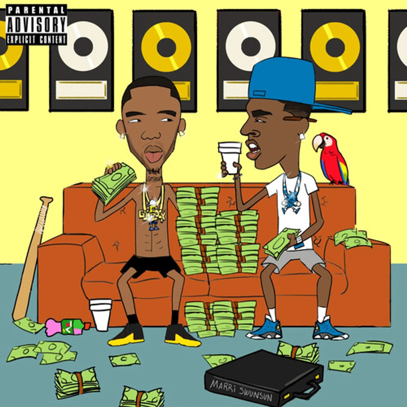 Young Dolph / Key Glock Dum and Dummer 2 Vinyl Record
