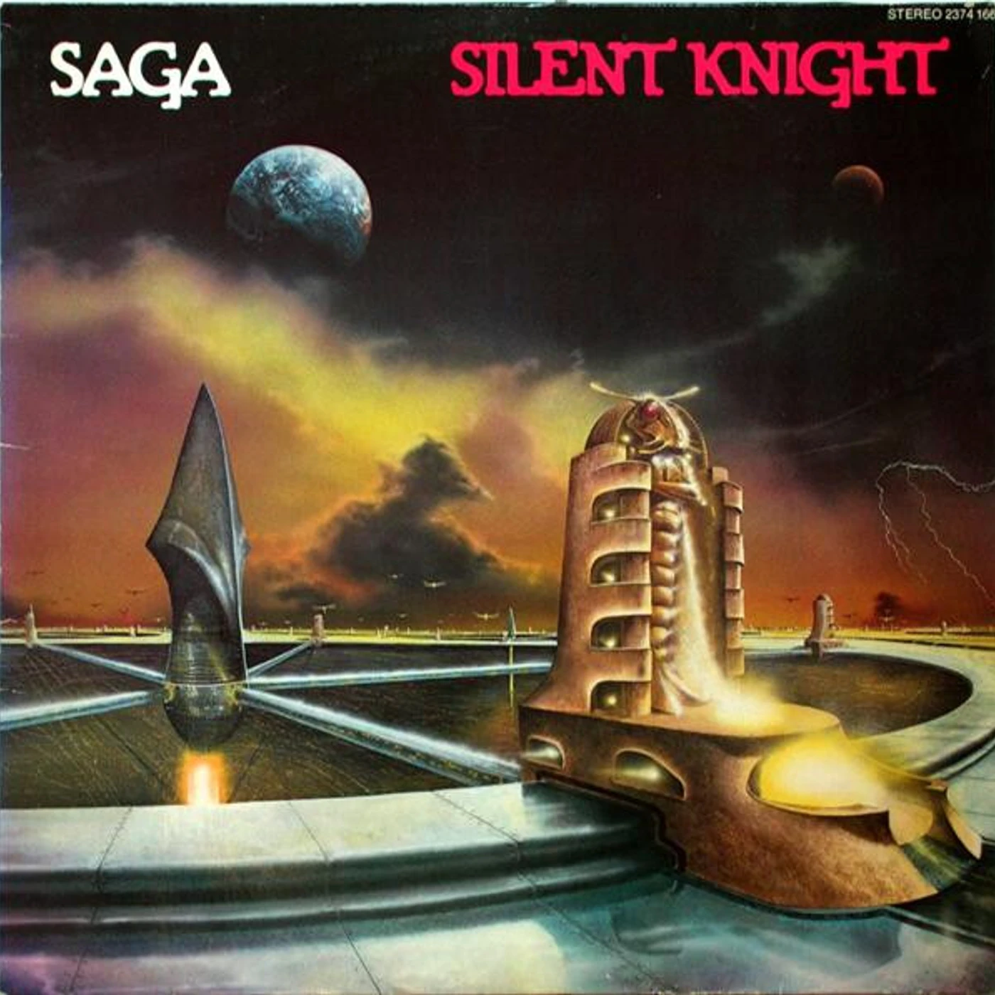 Saga Silent Knight Vinyl Record