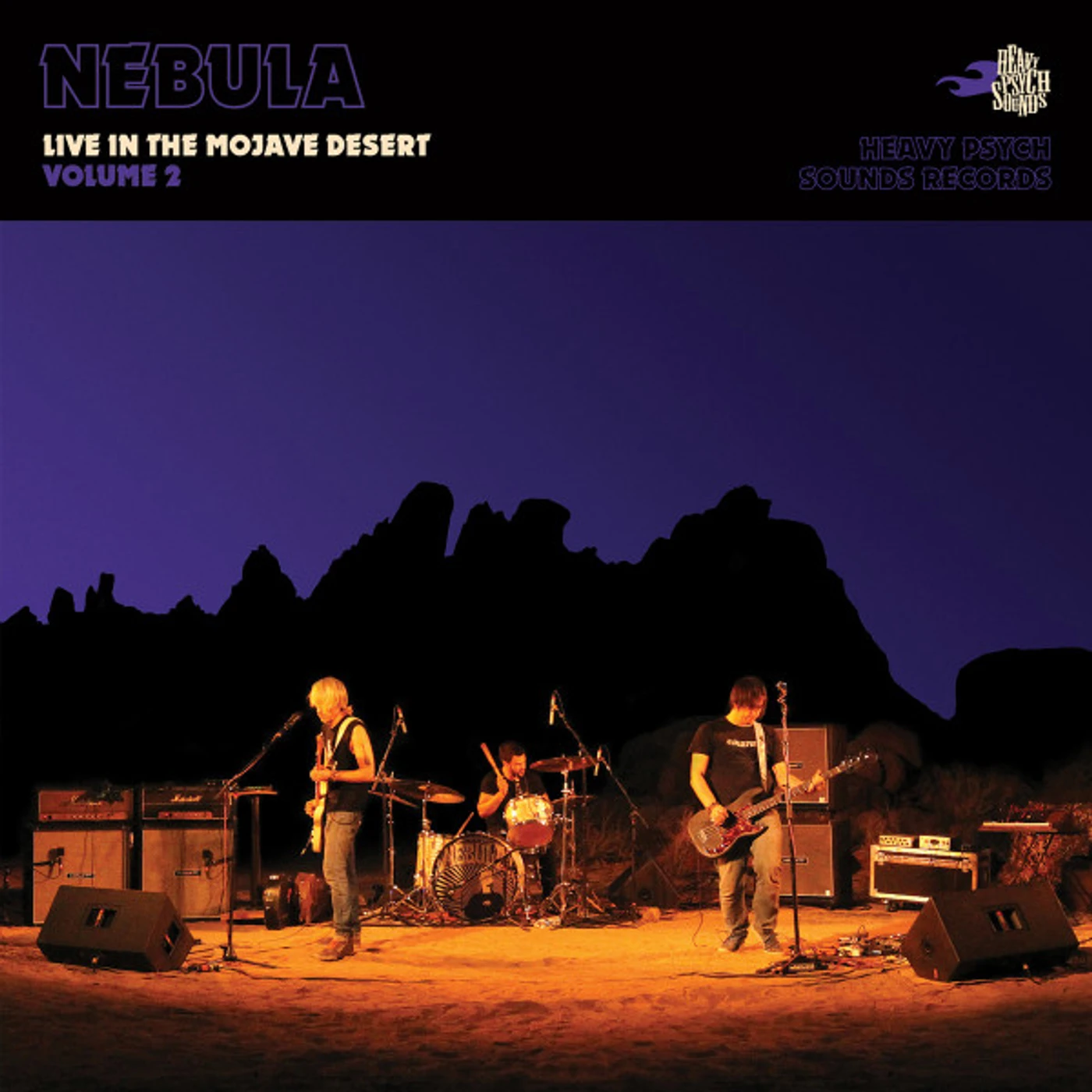 Nebula LIVE IN THE MOJAVE DESERT: VOLUME 2 (STRIPED VINYL/IMPORT) Vinyl Record