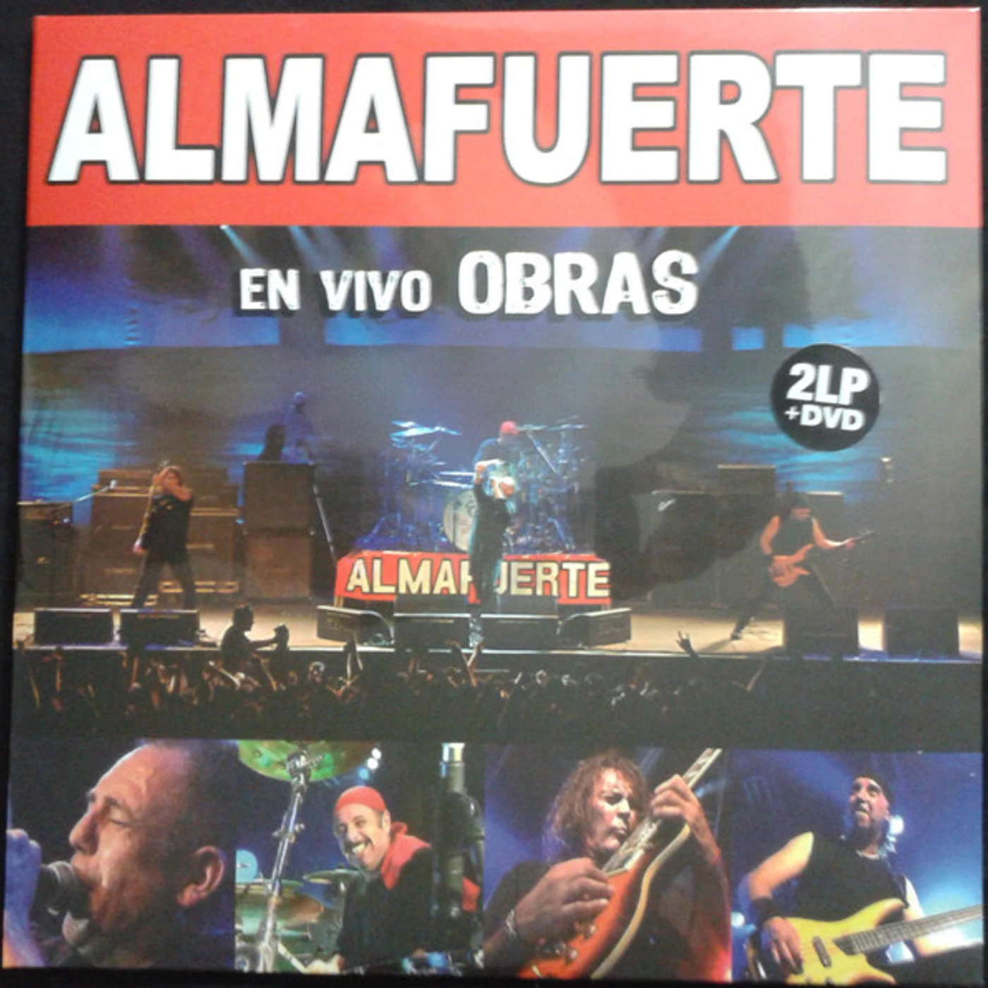 Almafuerte En Vivo Obras Vinyl Record