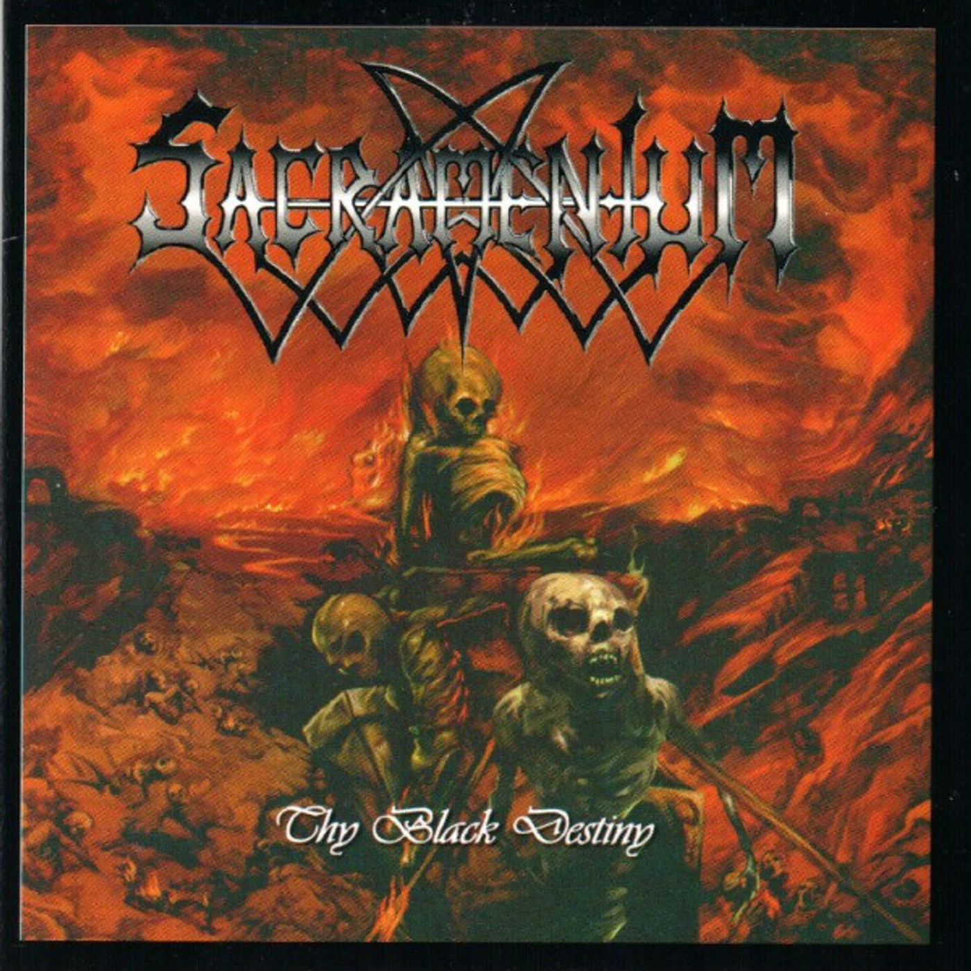 Sacramentum THY BLACK DESTINY CD