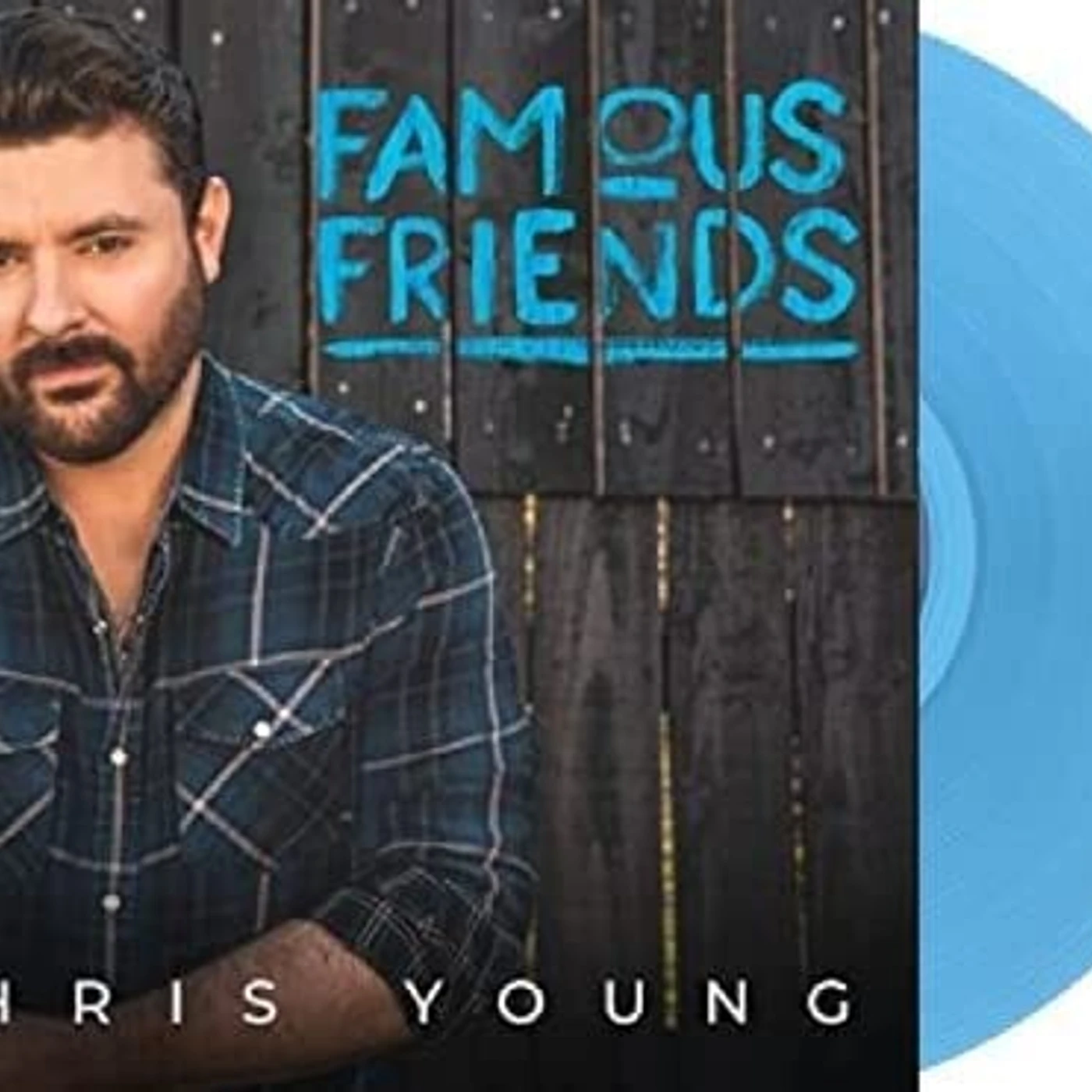 Chris Young Famous Friends Vinyl Record