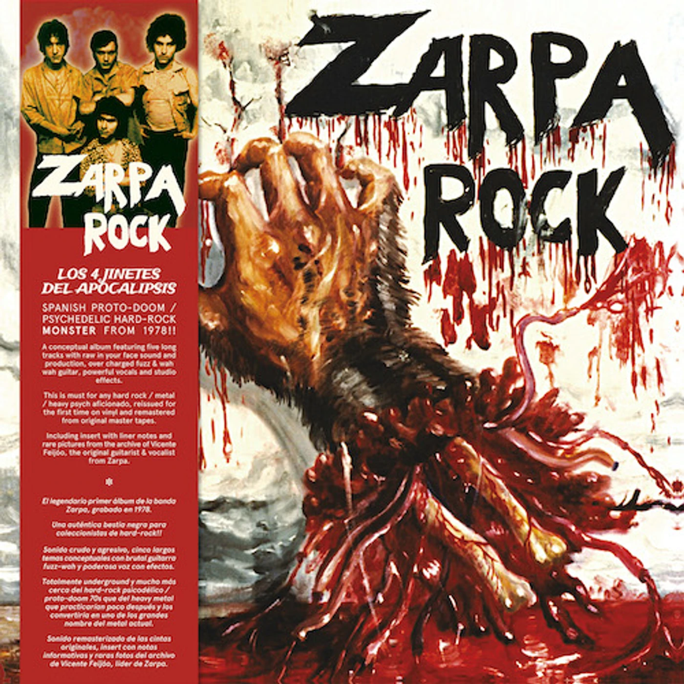 Zarpa Los 4 Jinetes Del Apocalipsis Vinyl Record