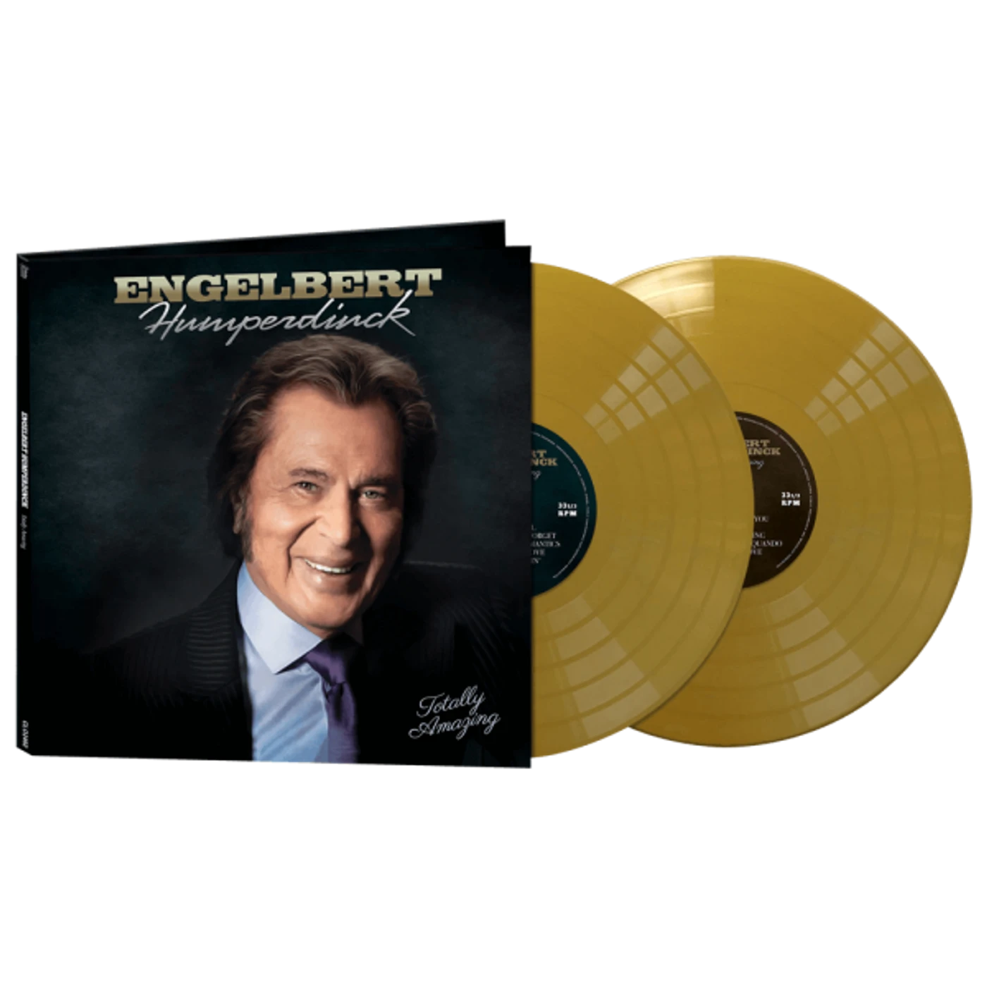 Engelbert Humperdinck Totally Amazing (Metallic Gold Vinyl Record)