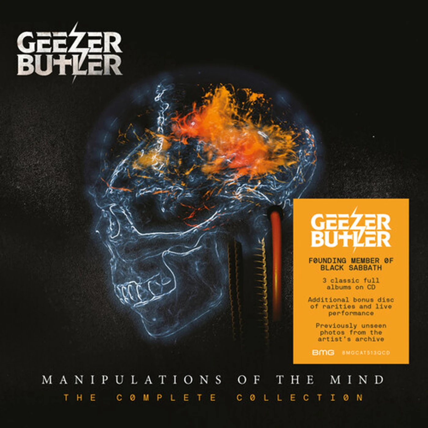 Geezer Butler MANIPULATIONS OF THE MIND - COMPLETE COLLECTION CD