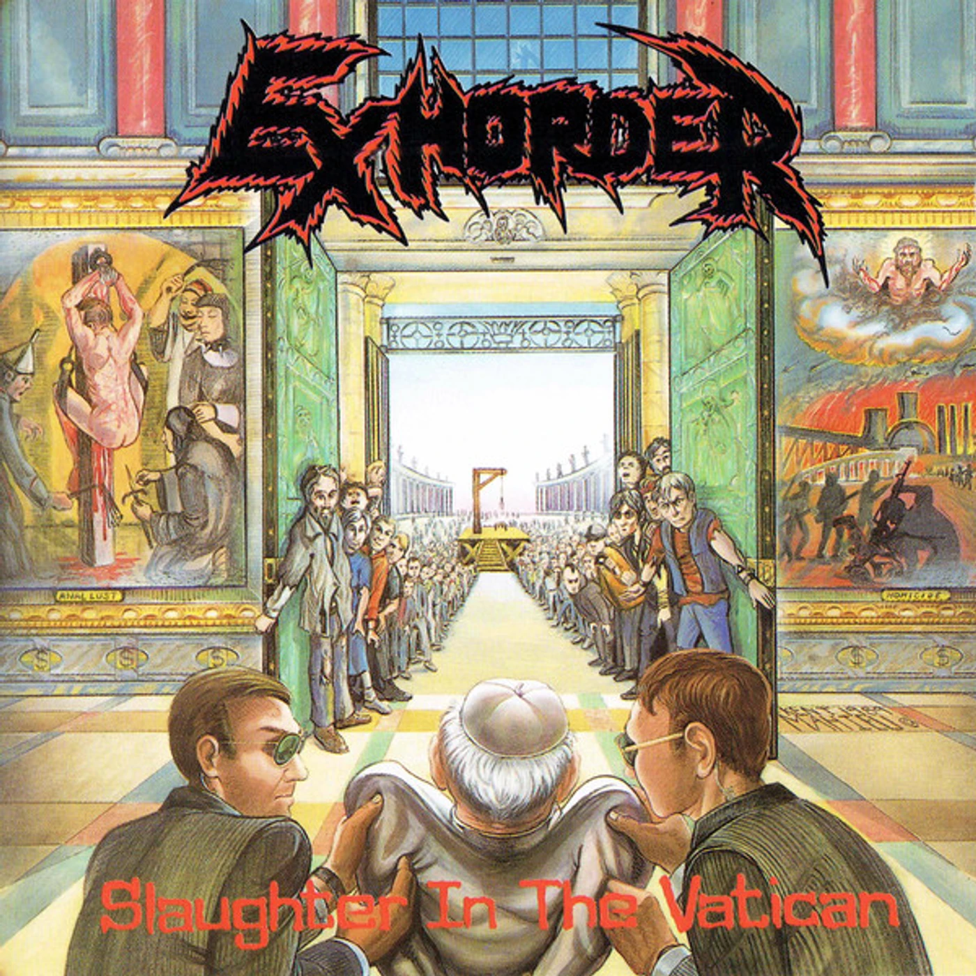 Exhorder SLAUGHTER IN THE VATICAN (180G/INSERT/IMPORT) Vinyl Record