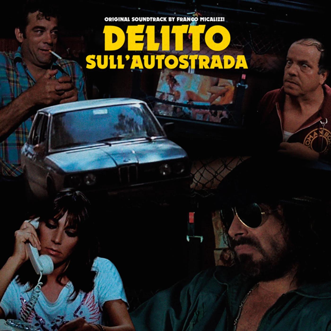 Franco Micalizzi DELITTO SULL'AUTOSTRADA Original Soundtrack (IMPORT) Vinyl Record