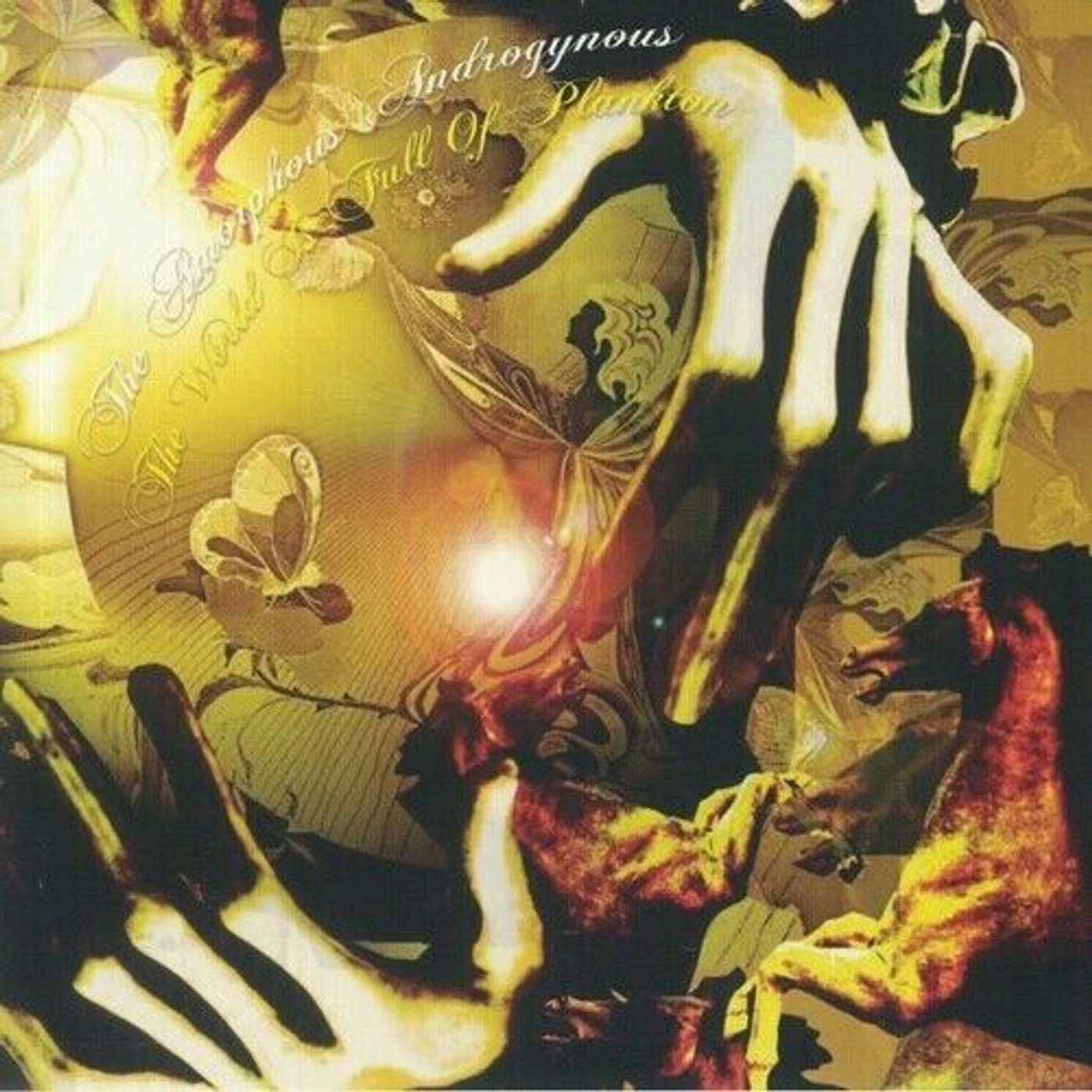 Amorphous Androgynous WORLD IS FULL OF PLANKTON (OXBLOOD ULTRA CLEAR) Vinyl Record