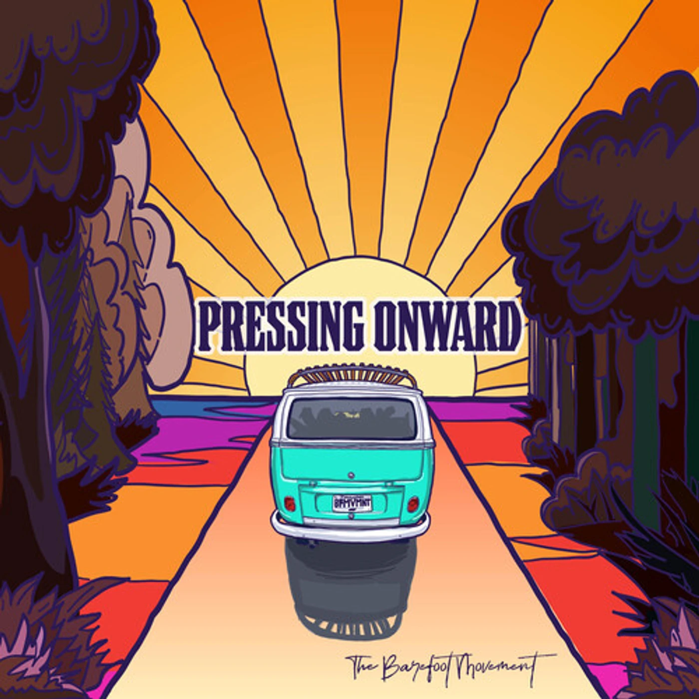 The Barefoot Movement PRESSING ONWARD CD