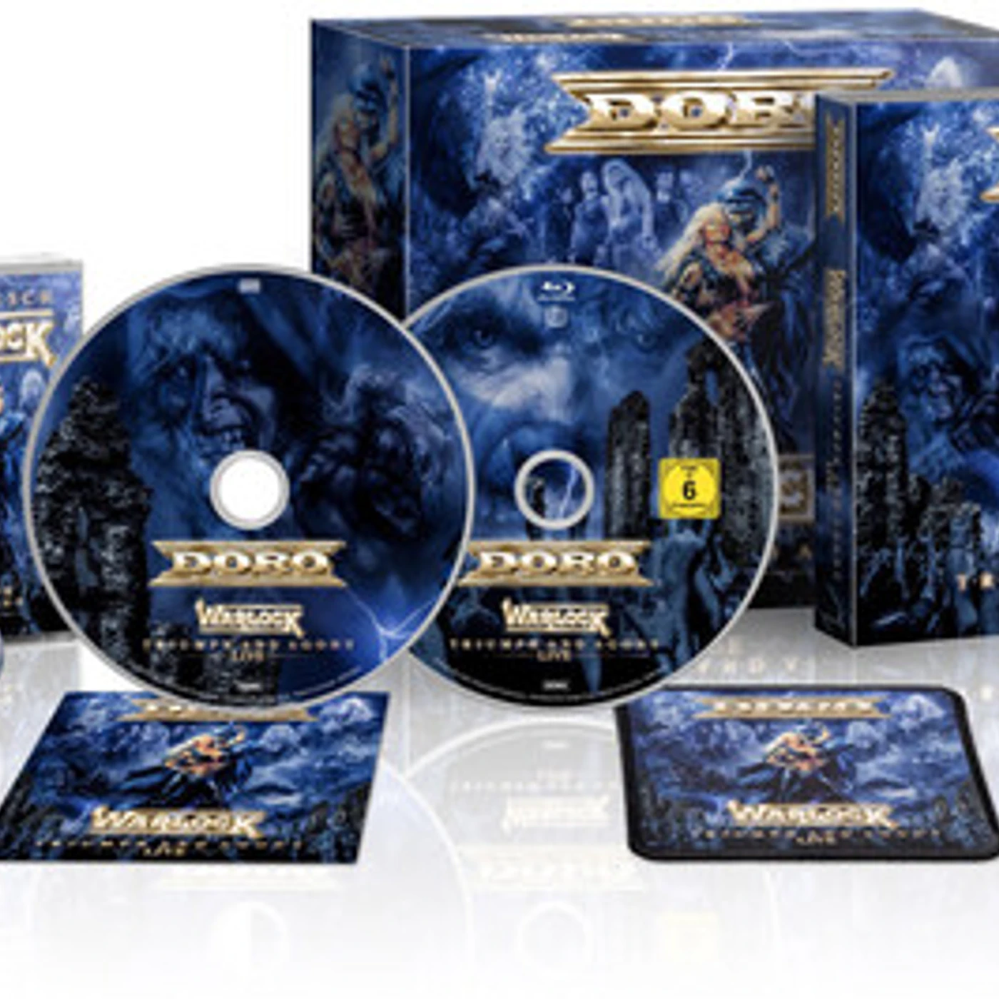 Doro WARLOCK - TRIUMPH & AGONY LIVE CD