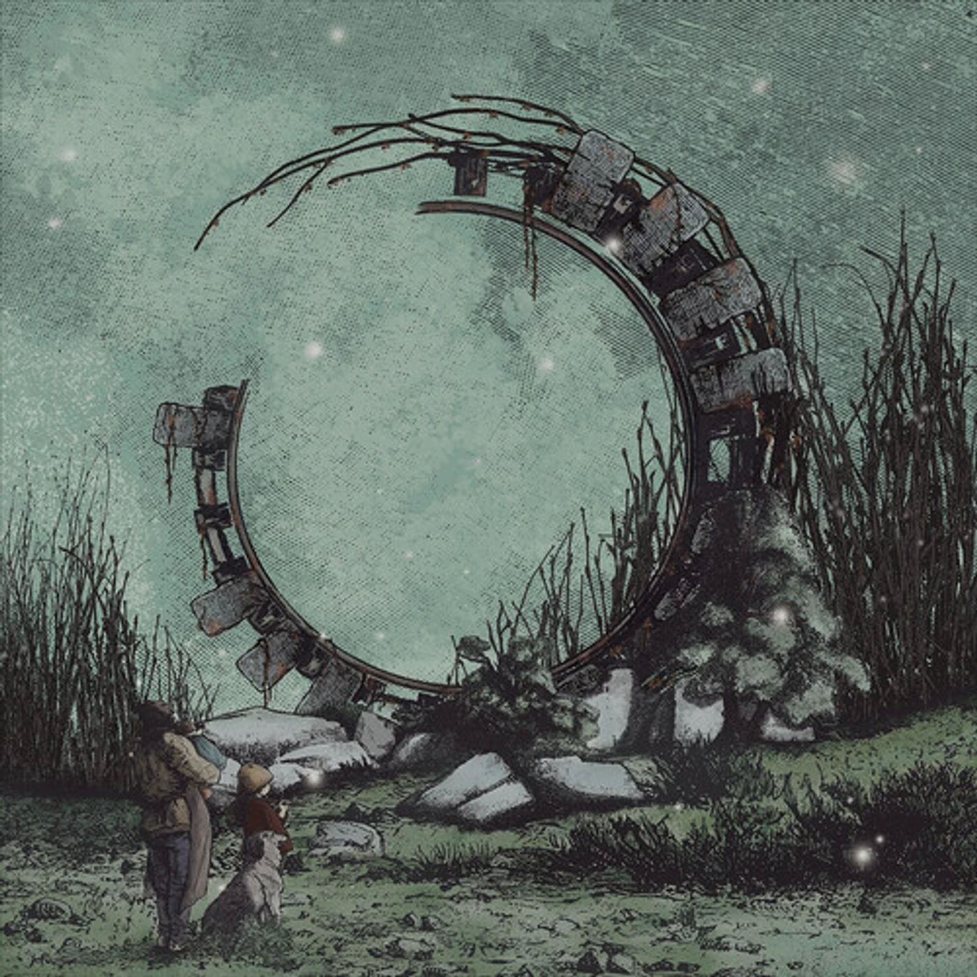 The World Is A Beautiful Place & I Am No Longer Afraid To Die Illusory Walls (IEX) (Clear) Vinyl Record