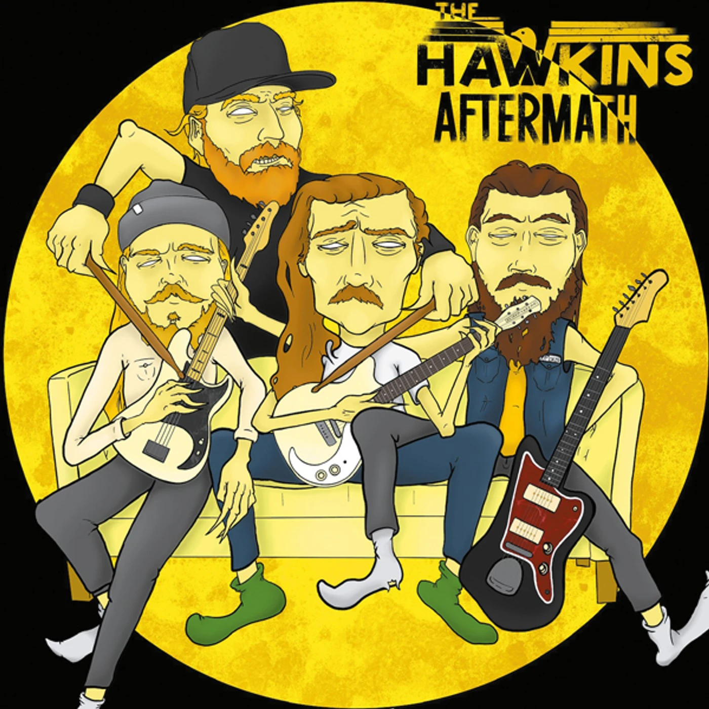 The Hawkins AFTERMATH (BLUE VINYL) Vinyl Record