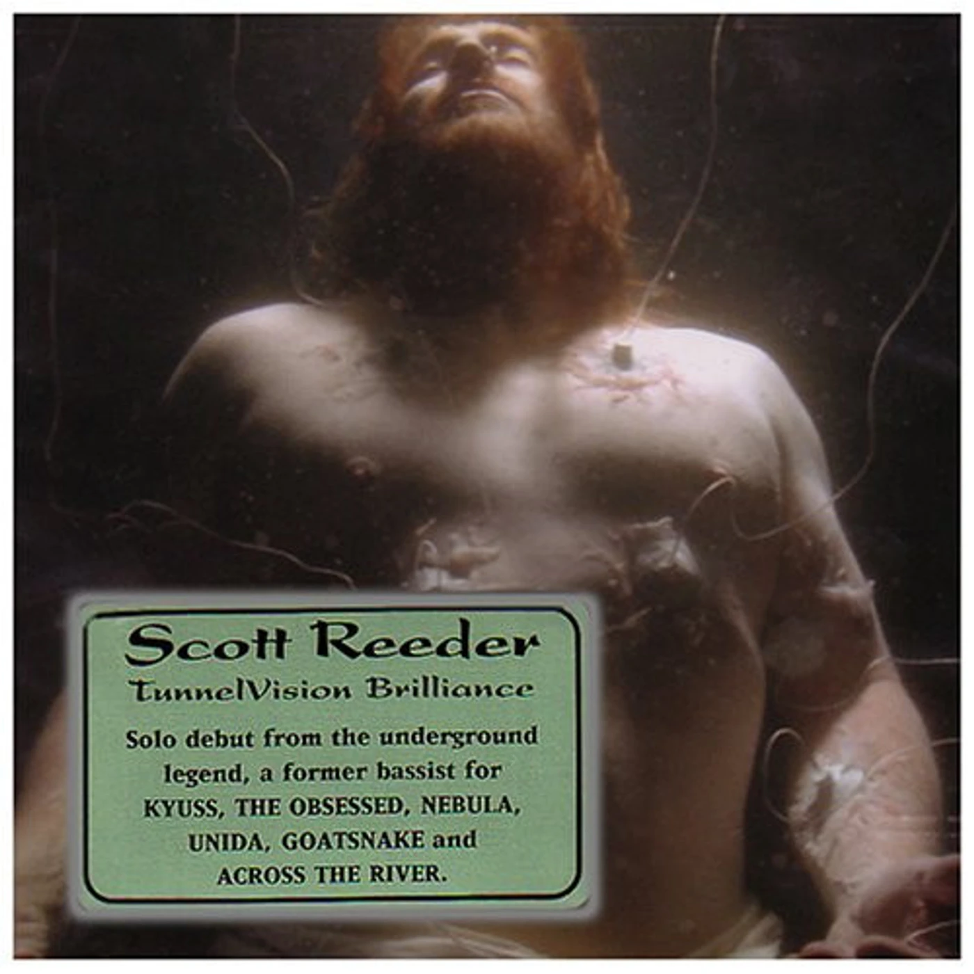 Scott Reeder TUNNELVISION BRILLIANCE (SEA BLUE VINYL) Vinyl Record