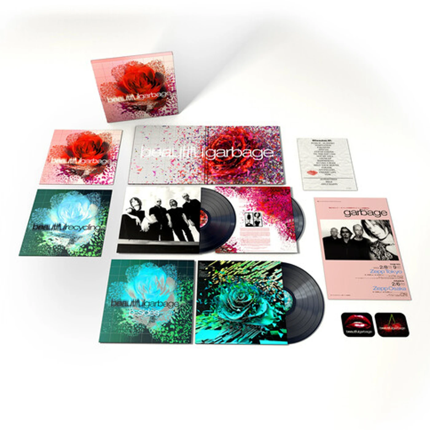 beautiful garbage (20th Anniversary Deluxe Edition/Box Set/3LP) Vinyl Record