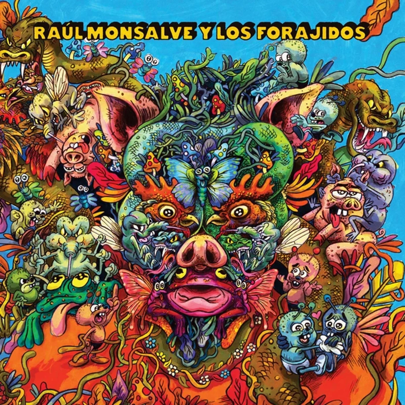 Raúl Monsalve y los Forajidos Bichos Remixes Vinyl Record