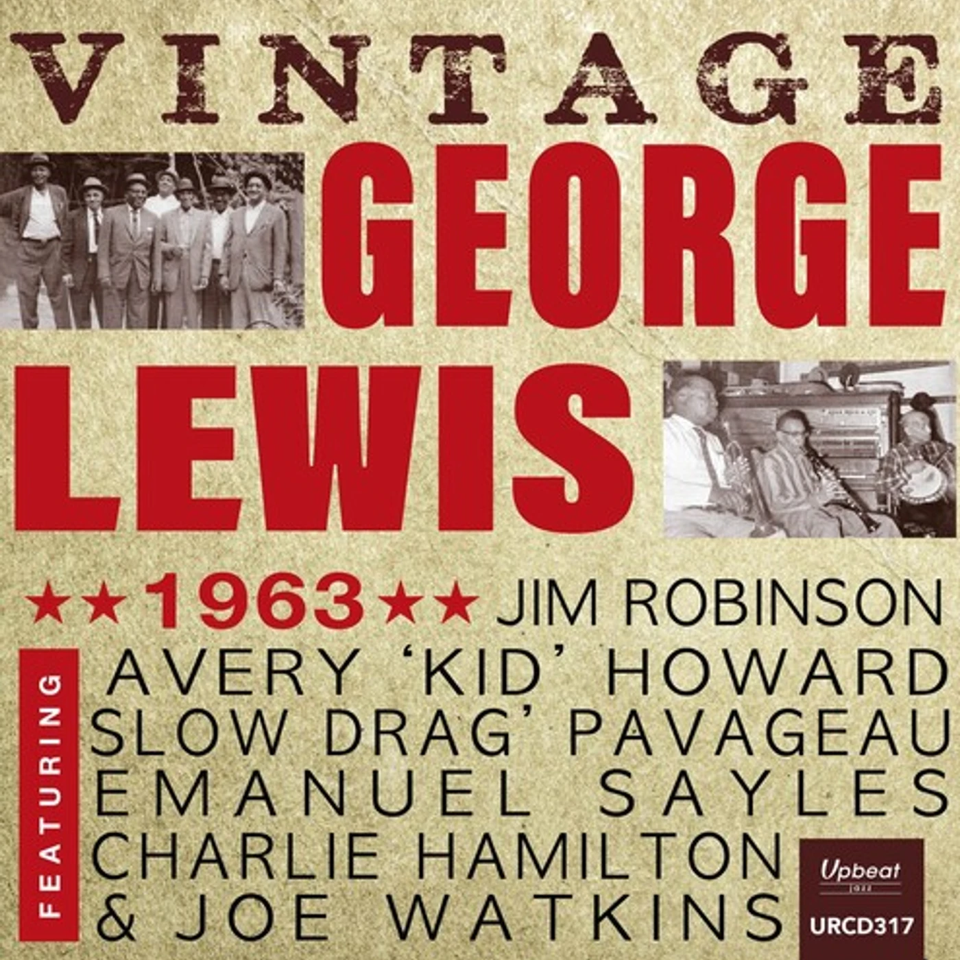 VINTAGE GEORGE LEWIS 1963 CD