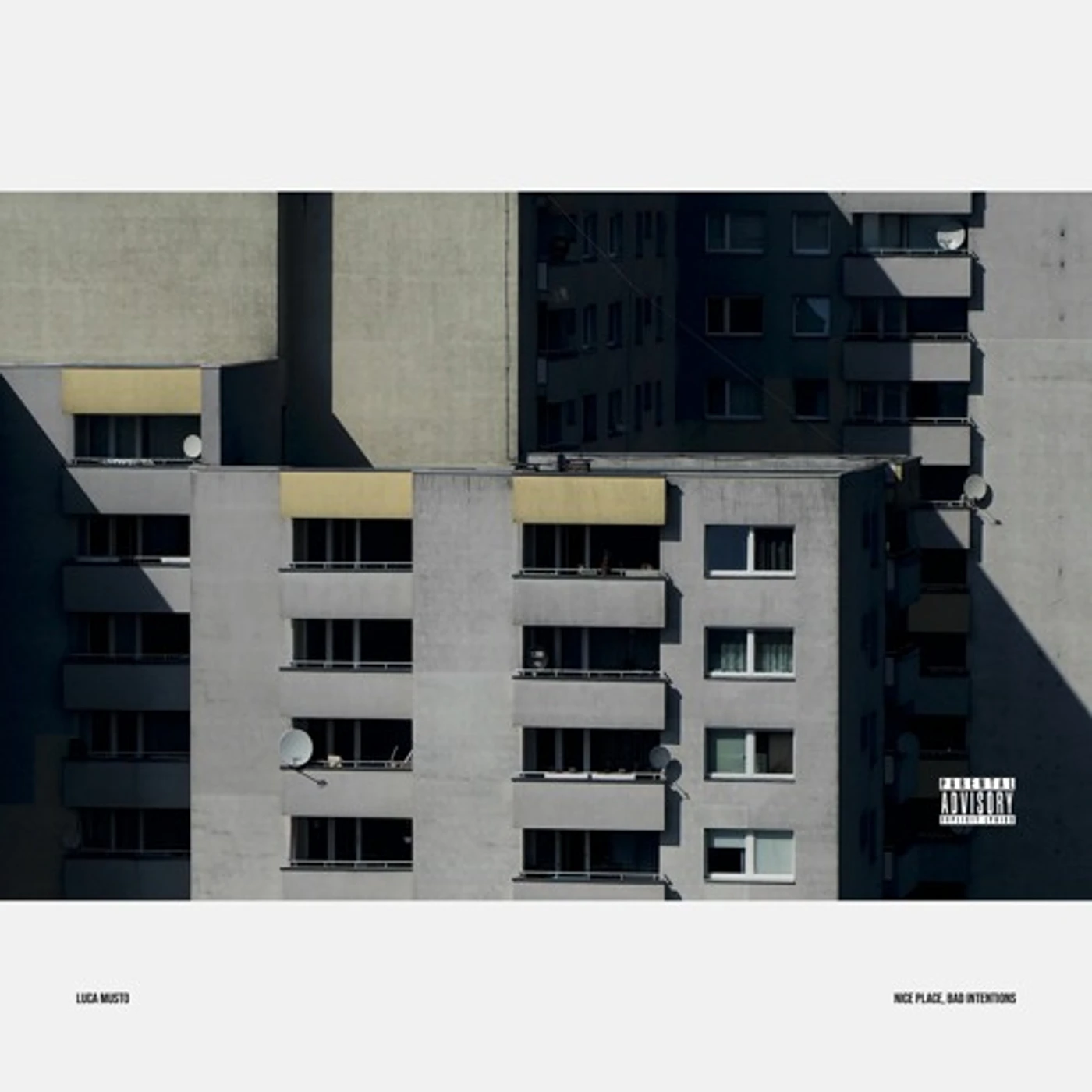 Luca Musto NICE PLACE BAD INTENTIONS Vinyl Record