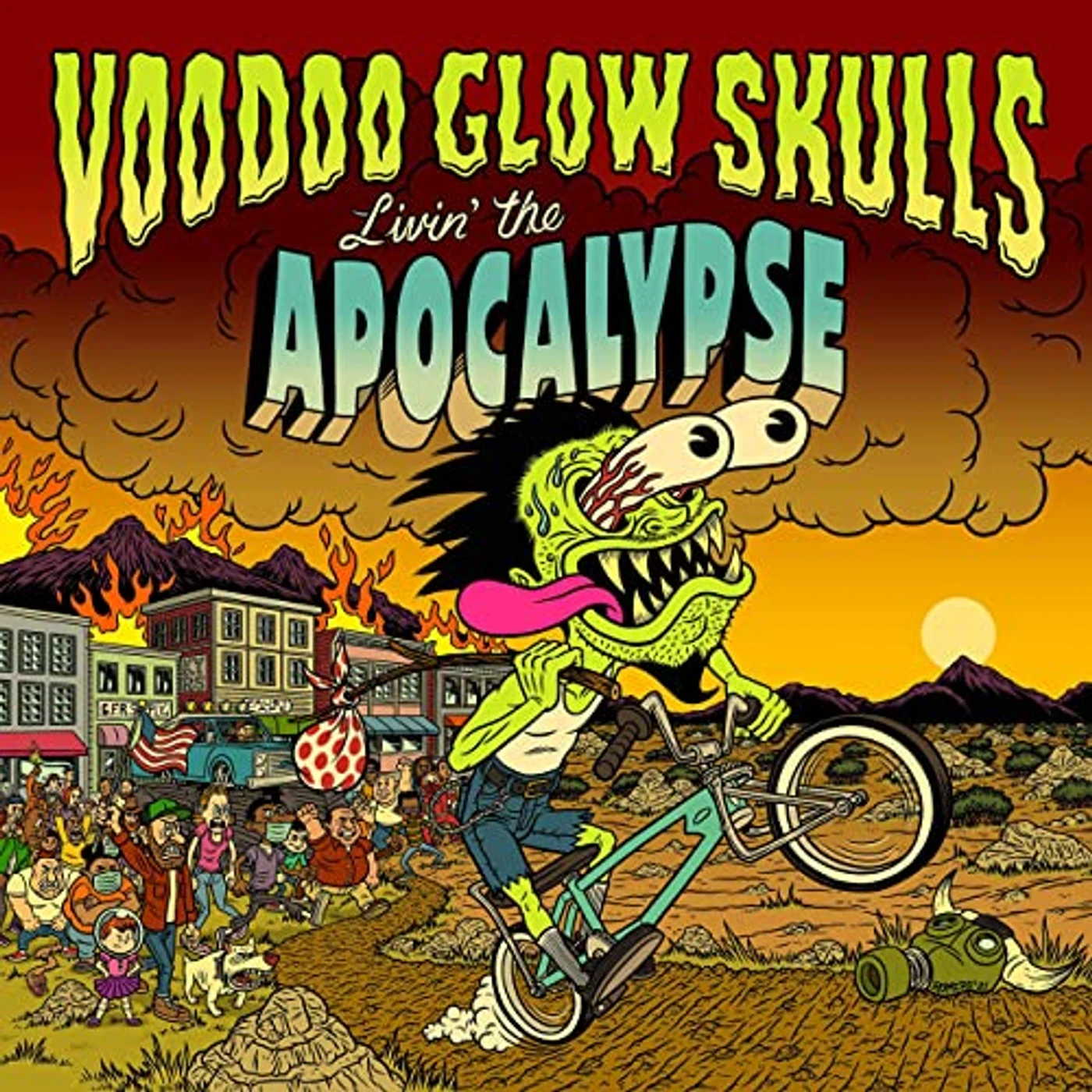 Voodoo Glow Skulls Livin' the Apocalypse Vinyl Record