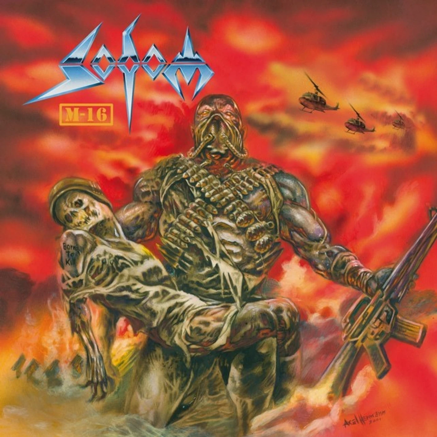 Sodom M-16: 20TH ANNIVERSARY Vinyl Record