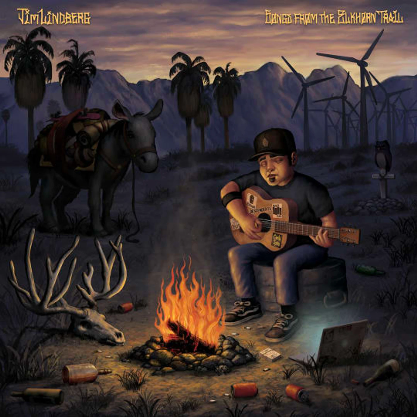 Jim Lindberg Songs from the Elkhorn Trail Vinyl Record