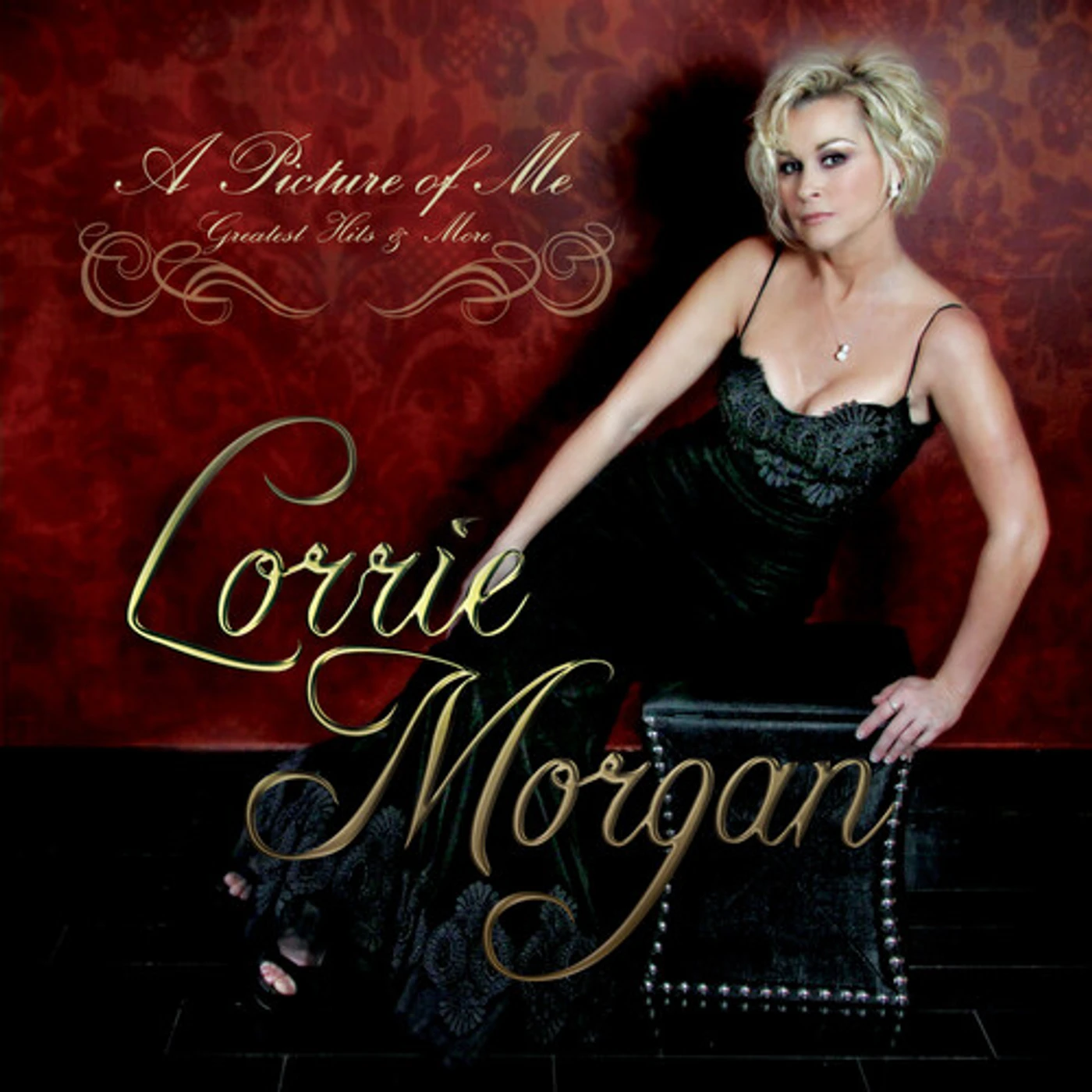 Lorrie Morgan PICTURE OF ME - GREATEST HITS & MORE (PINK) Vinyl Record