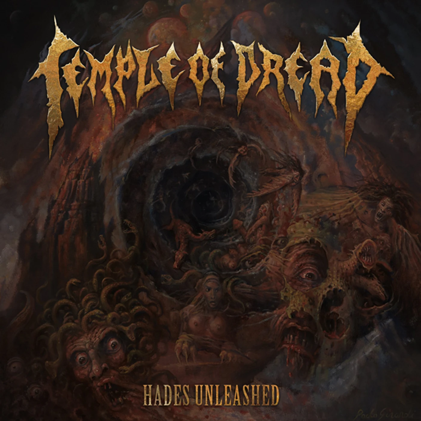 Temple Of Dread Hades Unleashed Vinyl Record