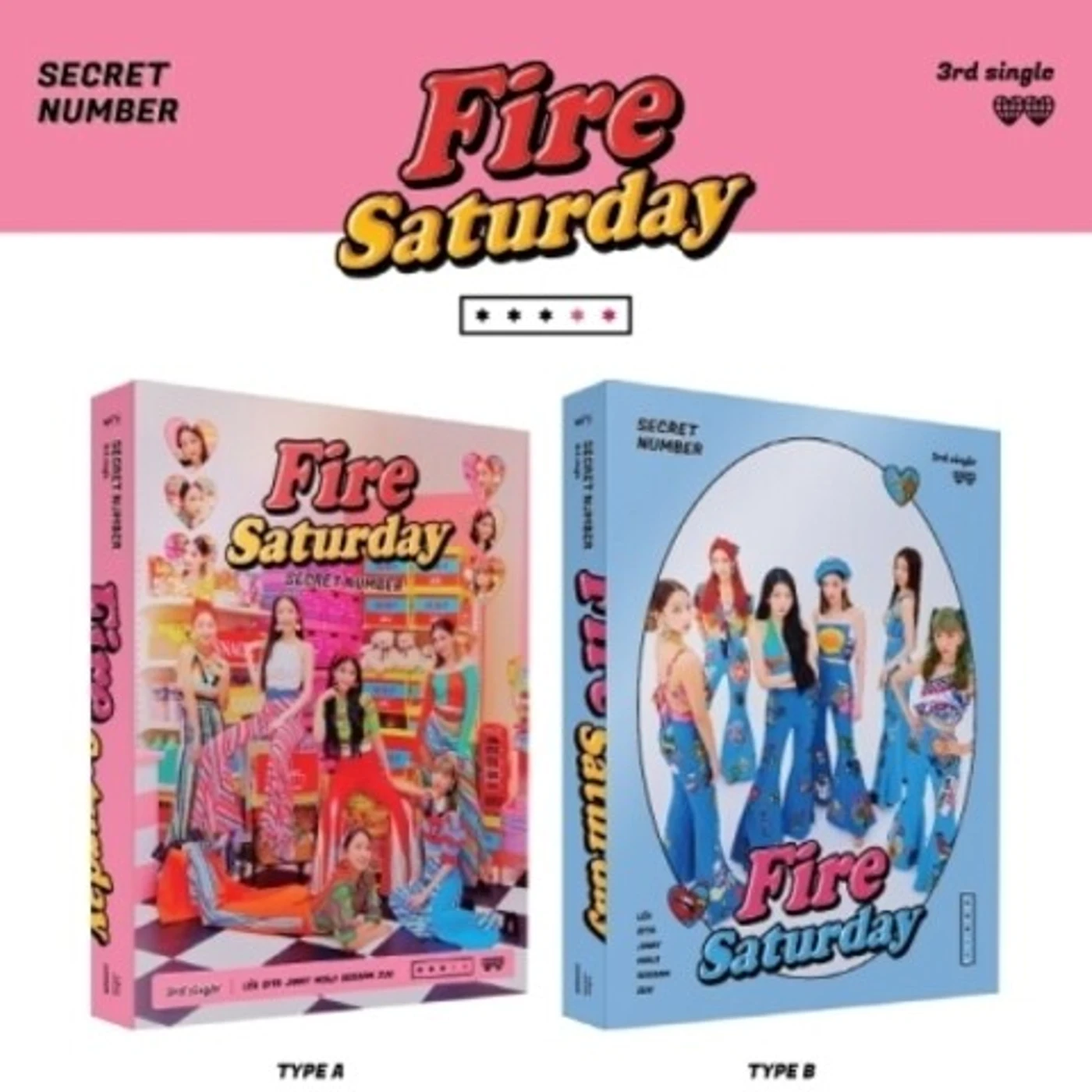 SECRET NUMBER FIRE SATURDAY (RANDOM COVER) CD