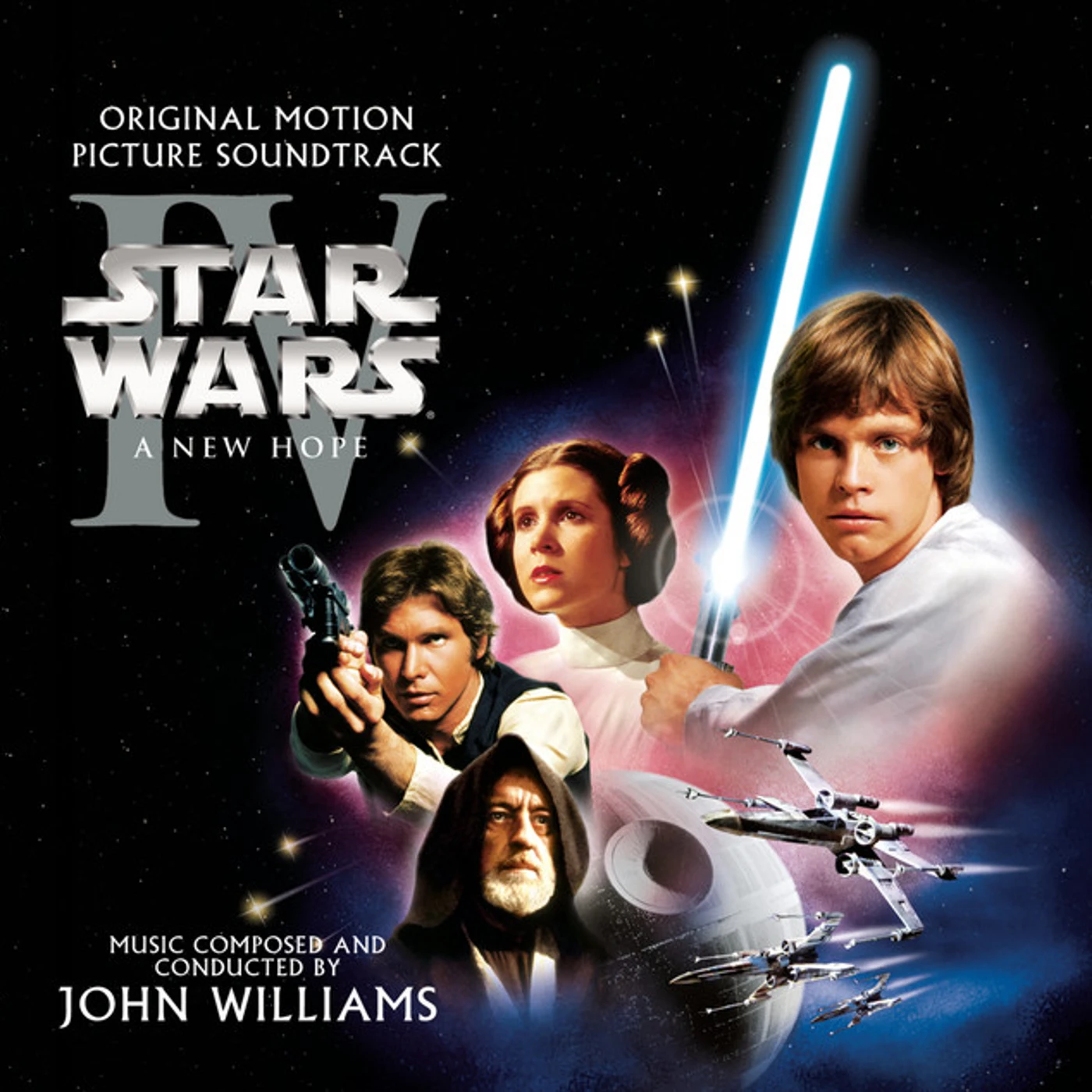 John Williams STAR WARS: A NEW HOPE Original Soundtrack (2LP/JAPANESE IMPORT/192KHZ/24BIT MASTER/GATEFOLD/OBI/LIMITED) Vinyl Record