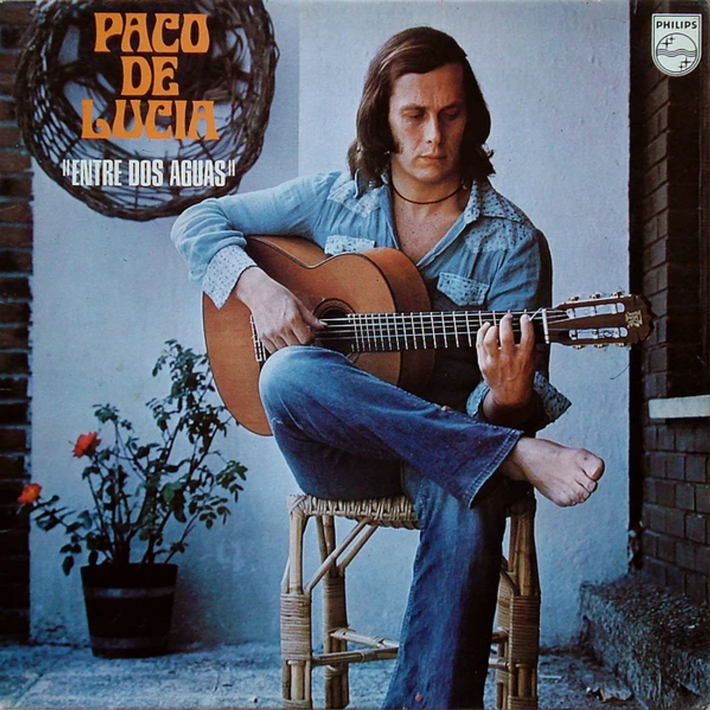 Paco De Lucia ENTRE DOS AGUAS (RECOPILATORIO FRANCIA 1975) Vinyl Record