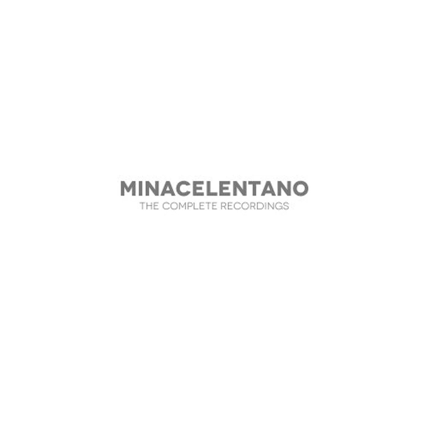 MINACELENTANO: THE COMPLETE RECORDINGS Vinyl Record