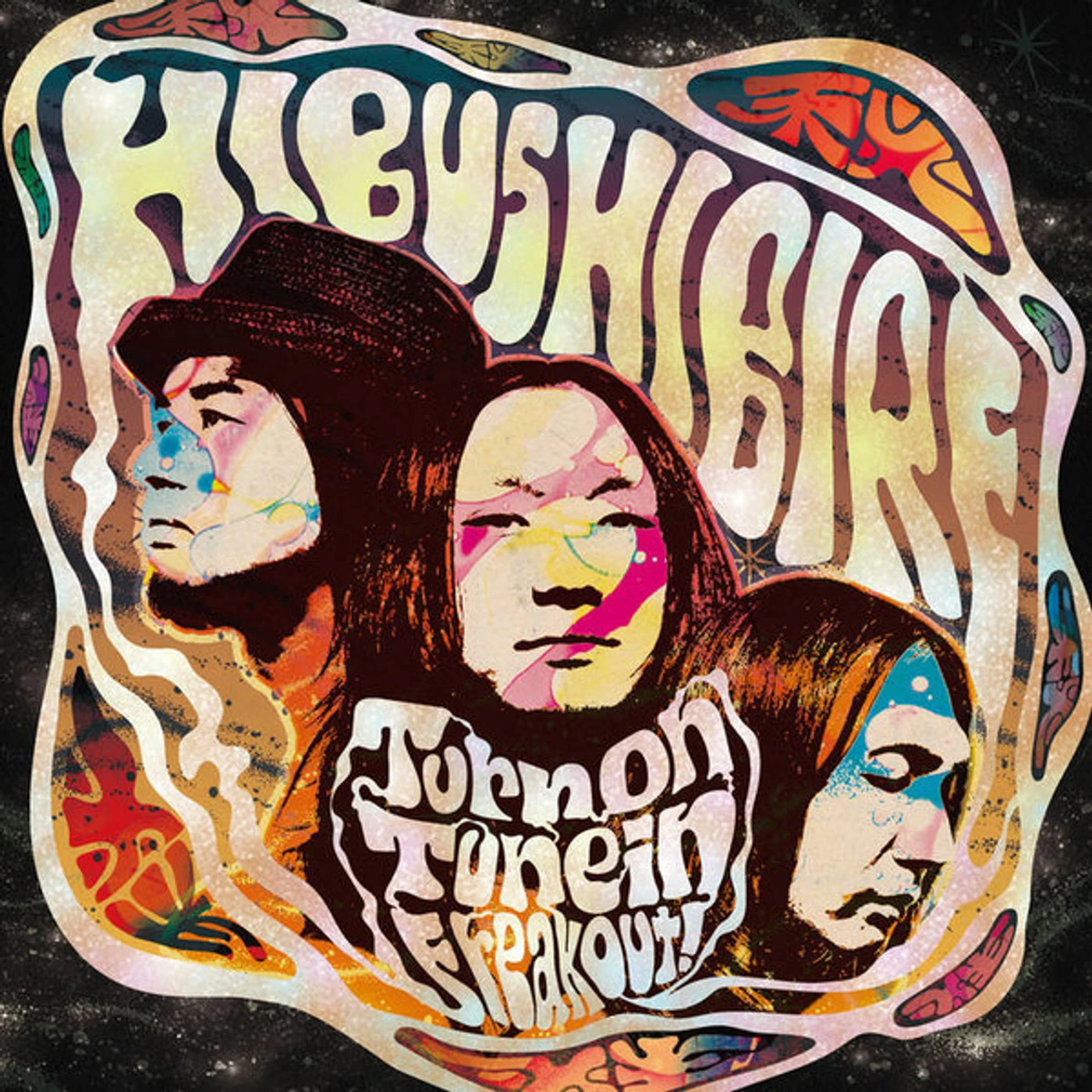 Hibushibire TURN ON, TUNE IN, FREAK OUT! (TRANSPARENT BLUE VINYL/DL CODE) Vinyl Record