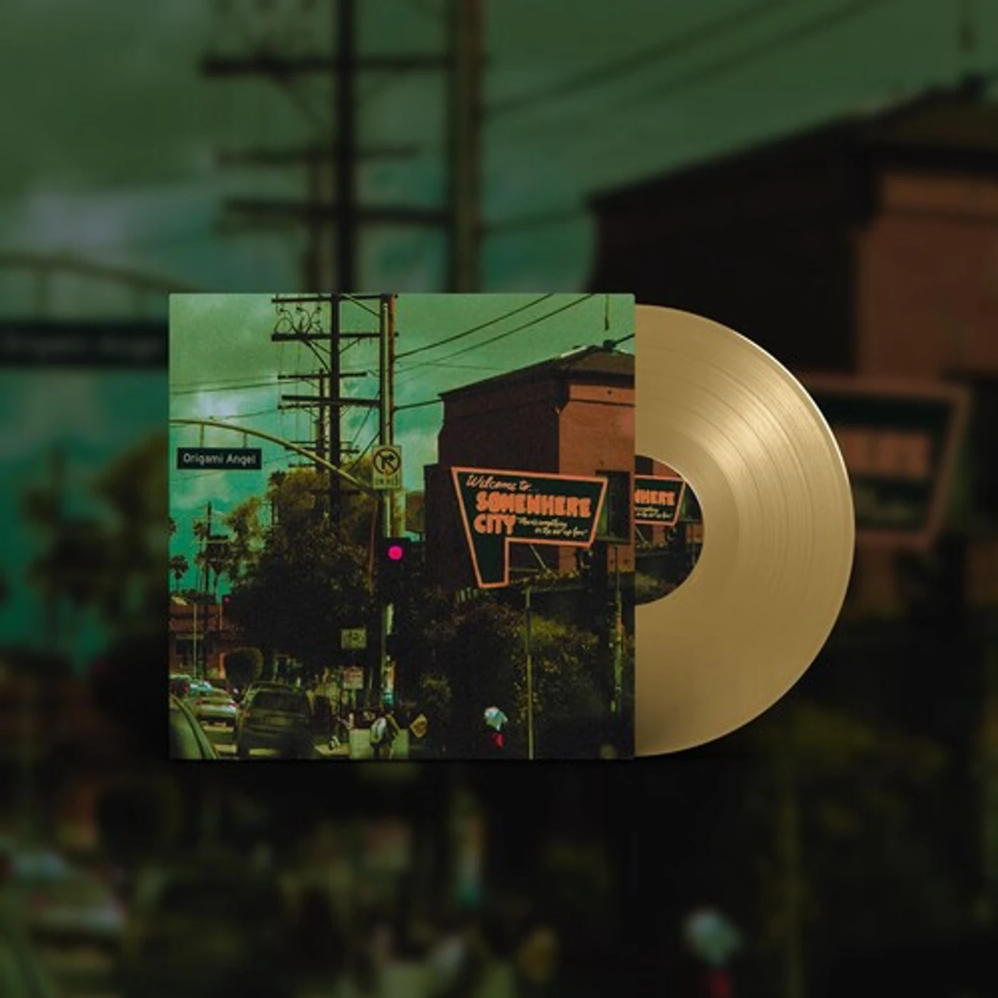 Origami Angel Somewhere City Vinyl Record