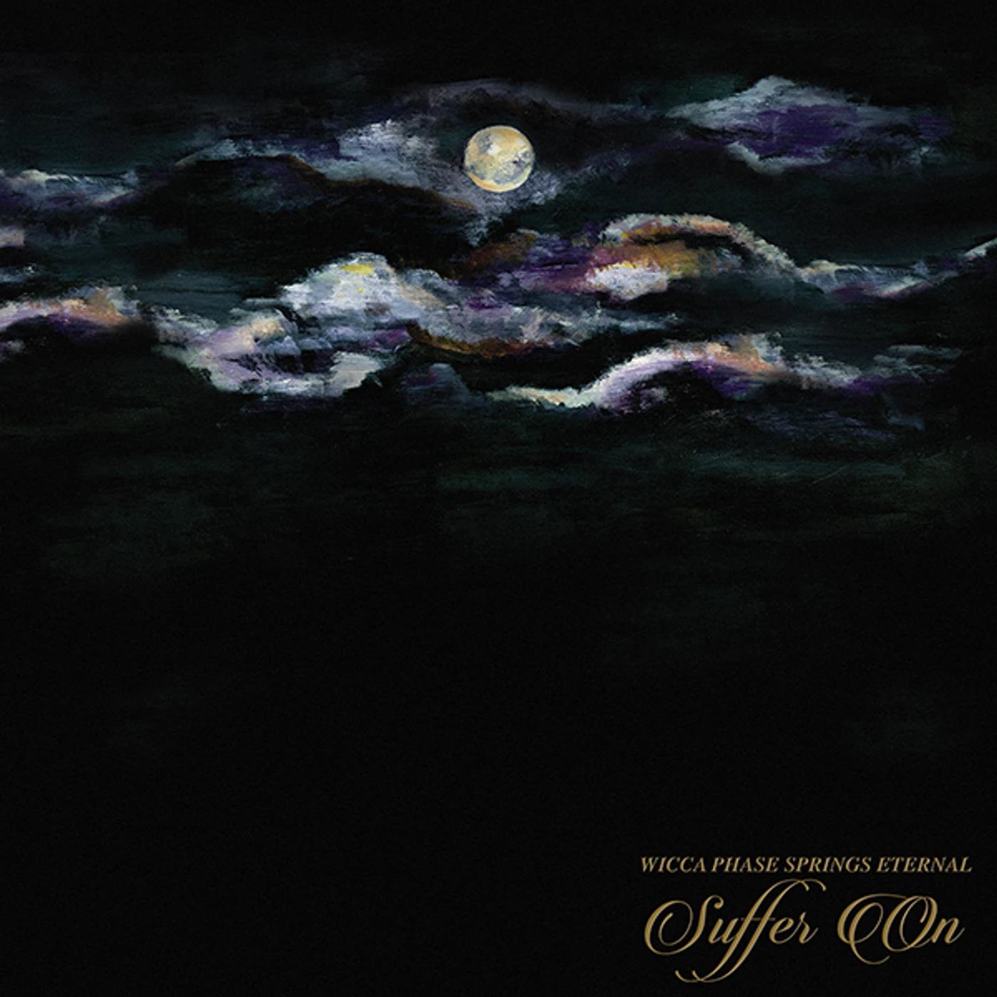 Wicca Phase Springs Eternal SUFFER ON (PINK / NEON PURPLE SPLATTER) Vinyl Record