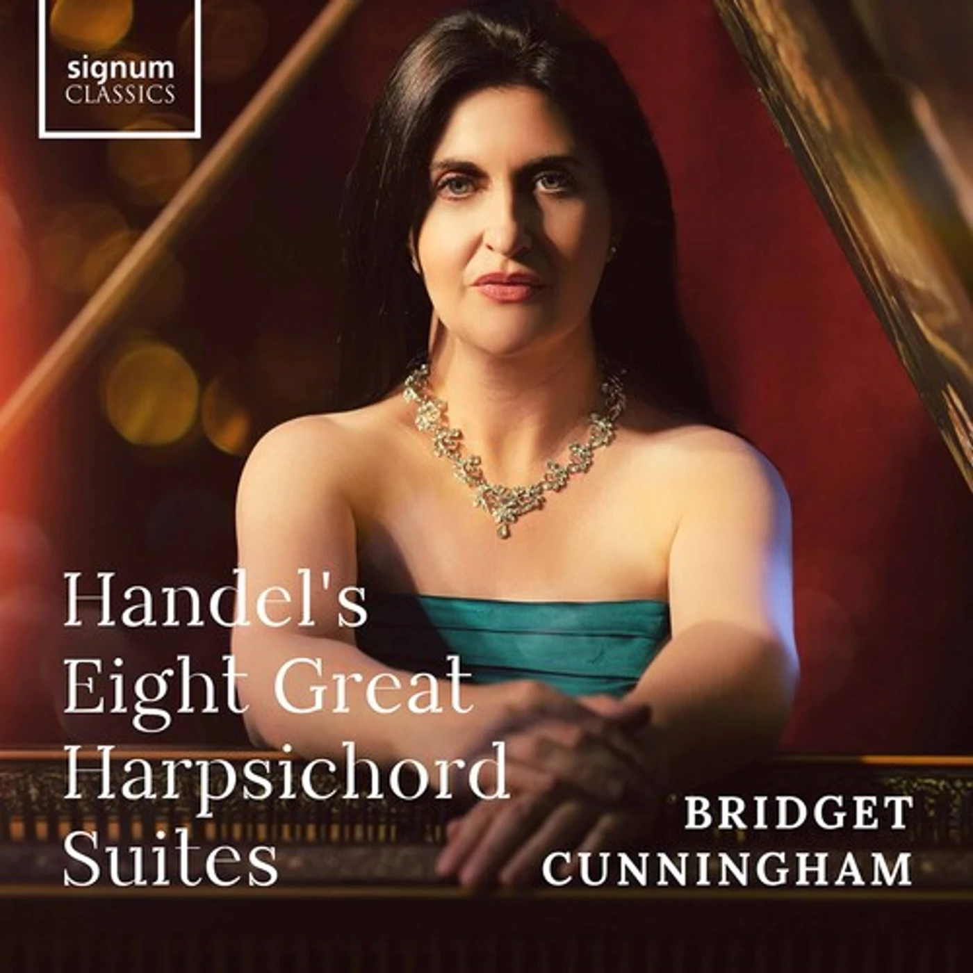Bridget Cunningham HANDEL: THE 8 GREAT HARPSICHORD SUITES CD